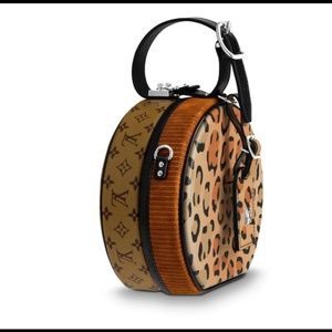 Louis Vuitton Petite Boite Chapeau Bag Leopard Print & Reverse